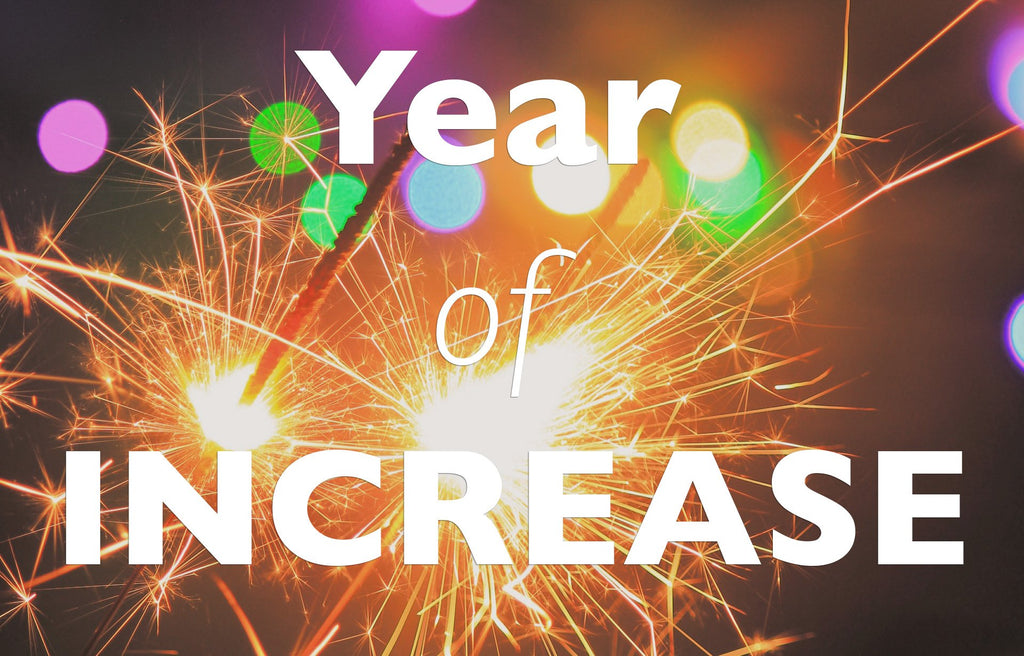 The Year of Increase
